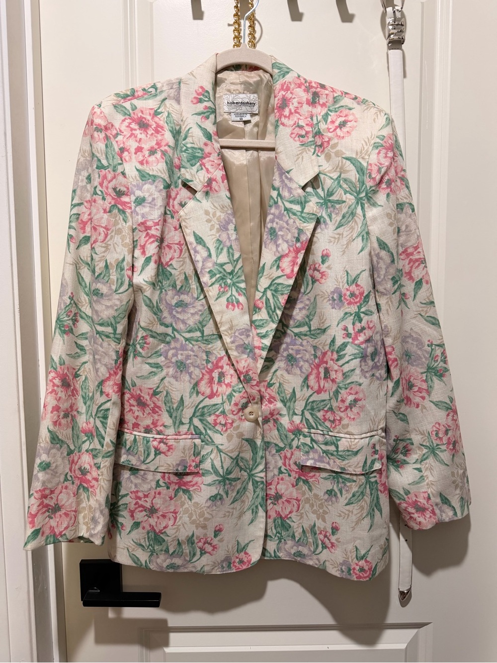 Vintage Floral Blazer